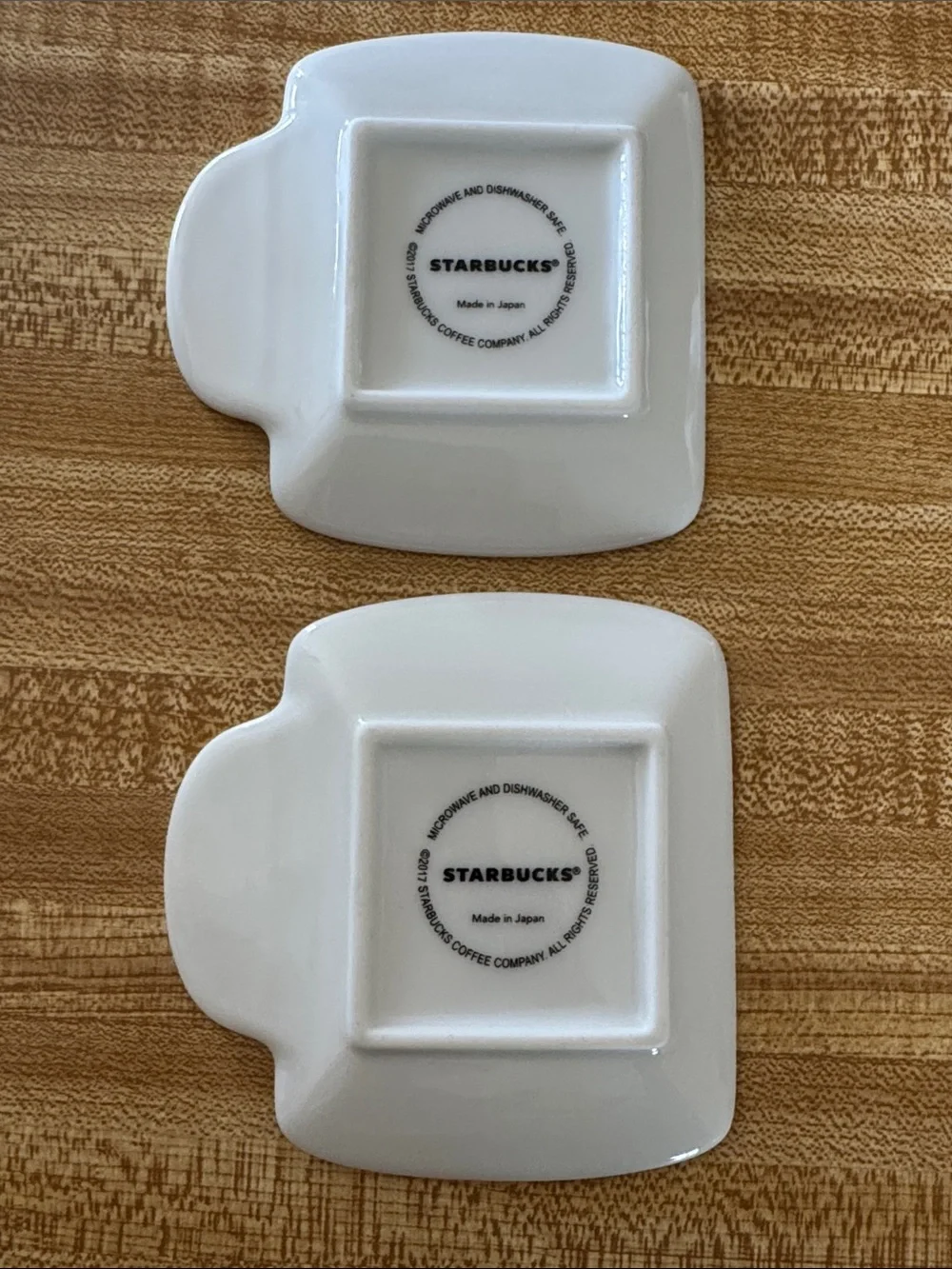 Starbucks Japan Exclusive Small Espresso Mug Plates Coffee Appetizer